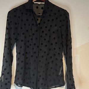 black blouse high end